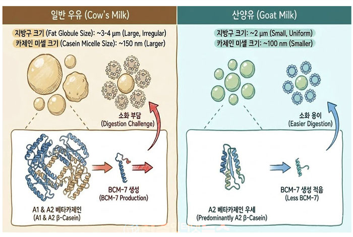 신양유와 일반우유의 차이