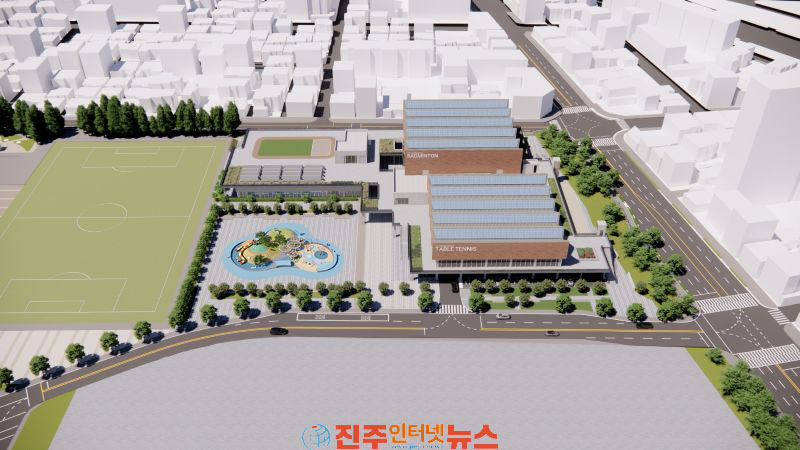 진주시 체육시설 확충사업 박차 스포츠 도시 도약