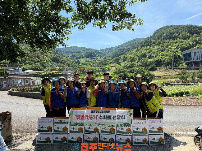 하동시니어클럽 감자 1천kg 수확해 지역사회 나눔 실천