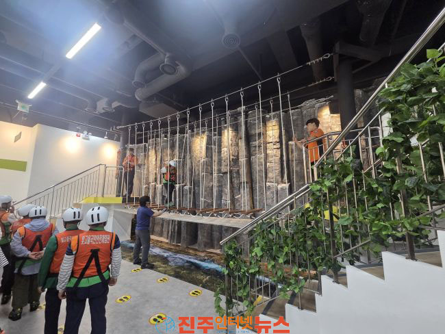 진주시 지역자율방재단 재난안전체험 교육 실시