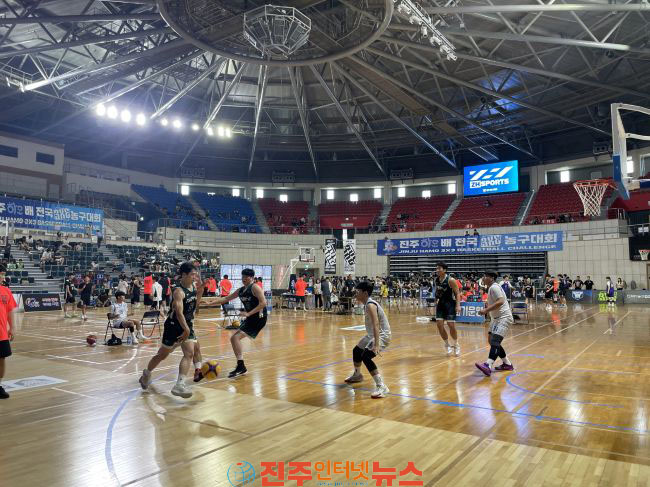 진주시 진주하모배 전국 3X3 농구대회 개최