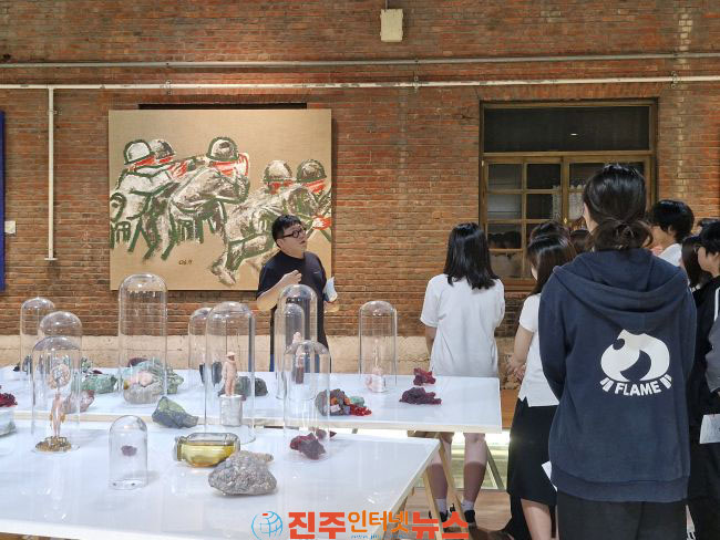 진주시립이성자미술관 청소년 예술 진로교육 운영