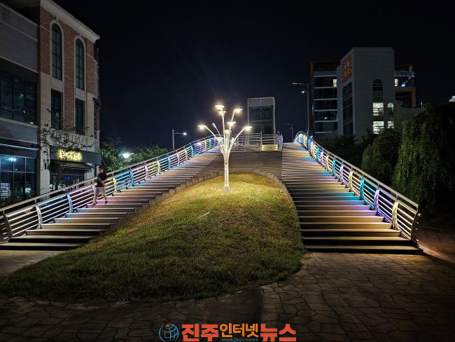 진주시 경관조명 야간관광 특화도시 위상 제고