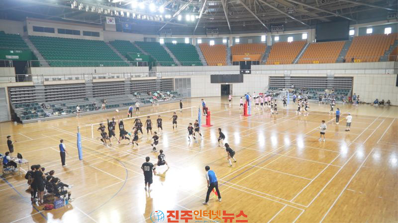 진주시 제20회 협회장배 배구대회 개최
