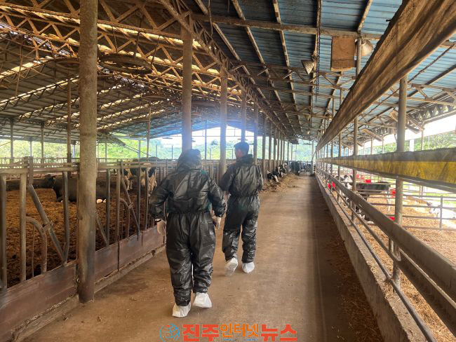 사천시 럼피스킨 유입 차단을 위한 상시 예찰 강화