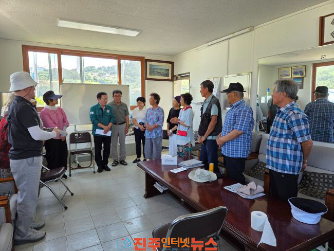 삼동면 폭염 대비 경로당 27개소 현장 방문