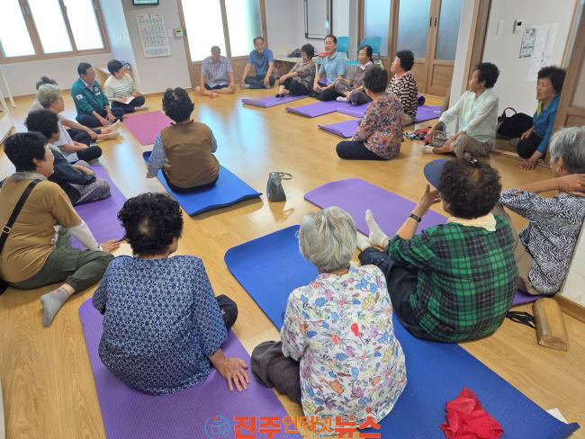 삼동면 폭염 대비 경로당 27개소 현장 방문