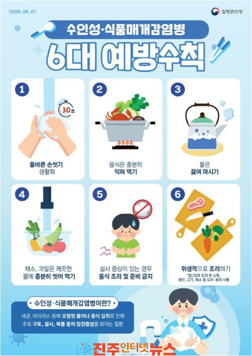 진주시 시민 건강보호 여름철 감염병 예방관리 강화