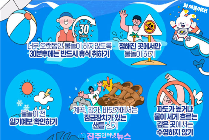 최근 5년간 수난사고 1,717건 중 1,016건이 여름철 발생…음주 입수·위험지역 무단 진입 막고 실시간 수위 경보 강화해야