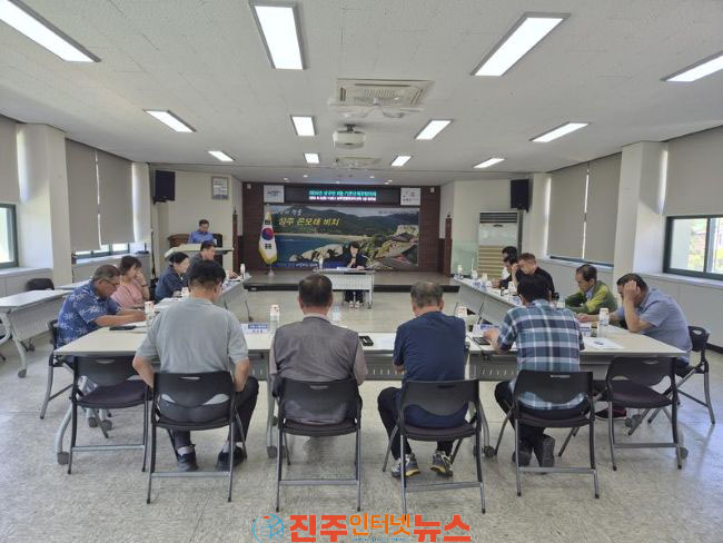 상주면 기관·단체장협의회 관광 활성화 방안 논의