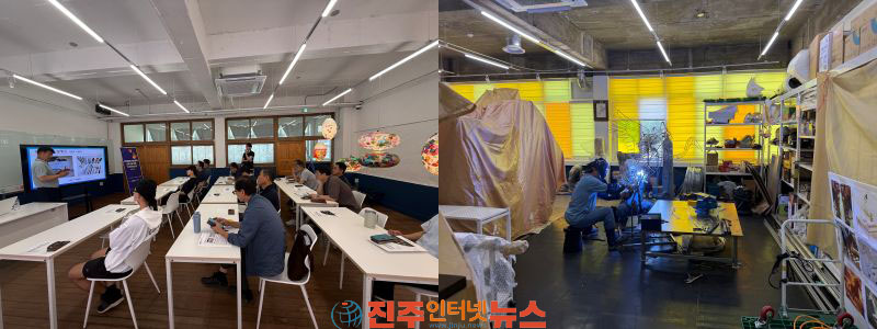 진주의 빛을 만드는 첫걸음 유등문화랩 13명 수료