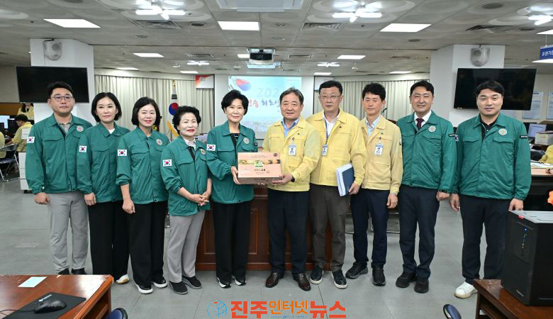 진주시의회 을지연습 현장 찾아 비상대비태세 점검