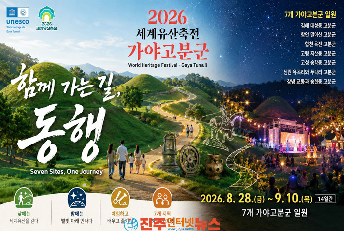 가야고분군 세계유산축전 8월 28일~9월 10일 개최…김해·함안·합천·고령·고성·남원·창녕 동시 진행