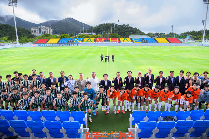 남해군-일본 아와지시마 청소년 축구 교류 성황리 개최