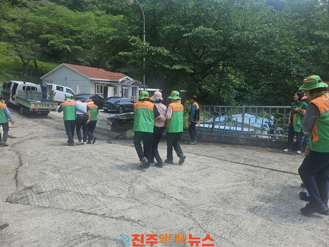 진주시 산사태 예방 종합대책 추진 인명피해 제로 총력