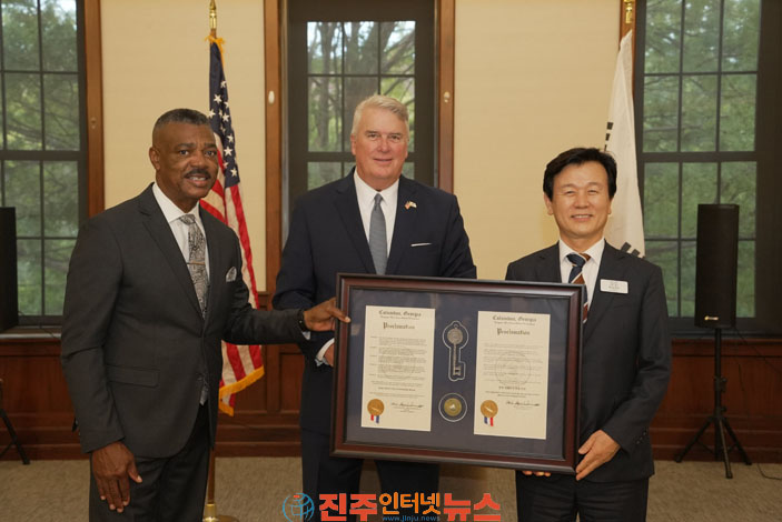 진주시-자매도시 콜럼버스와 미래세대 교류 새 장 열어