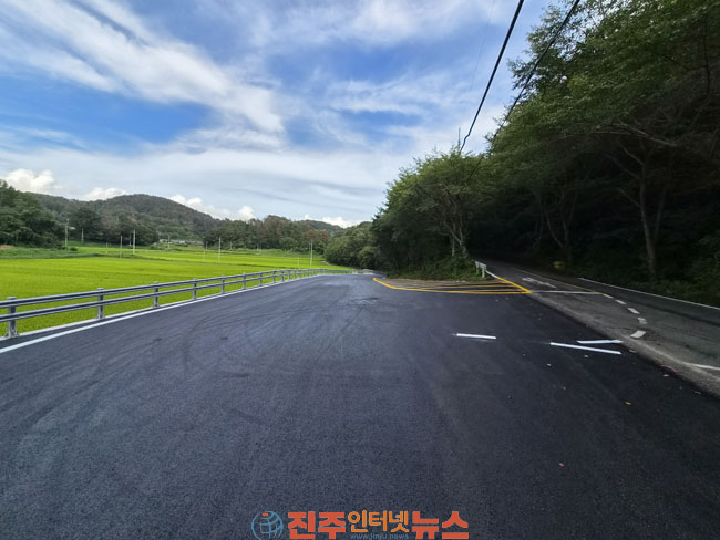 사천시 후포마을 진입로 선형개량공사