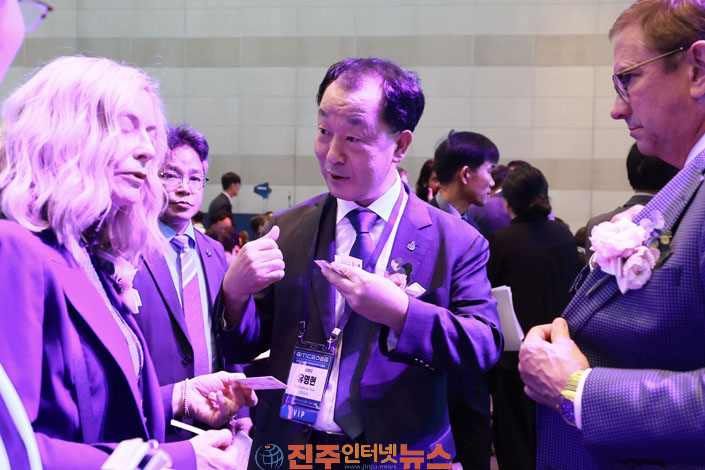 유명현 산청군수 2026 경상남도 국제관광 투자유치설명회 참가