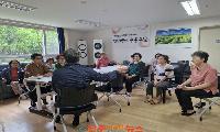 진주시 충무공동, 폭염 대비 경로당·무더위쉼터 현장 점검 나서