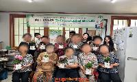 진주시평거종합사회복지관, 홀몸어르신 정서안정 및 고립감 해소 위한 찾아가는 원예프로그램 운영