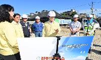 조규일 진주시장, 건설현장 찾아 ‘온열질환 예방’ 당부