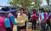 진주시, 거제·통영 집중호우 피해 복구에 힘 보태