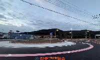 산청군, 산청읍 지리1구 회전교차로 준공