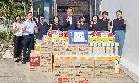 경상국립대, 추석 맞아 진주 복지시설 2곳 방문